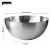 ZISIZ Köksblandskål i rostfritt stål