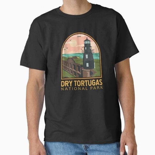 Dry Tortugas National Park Vintage Emblem Classi Made In UsaAus TShirt S2xl S