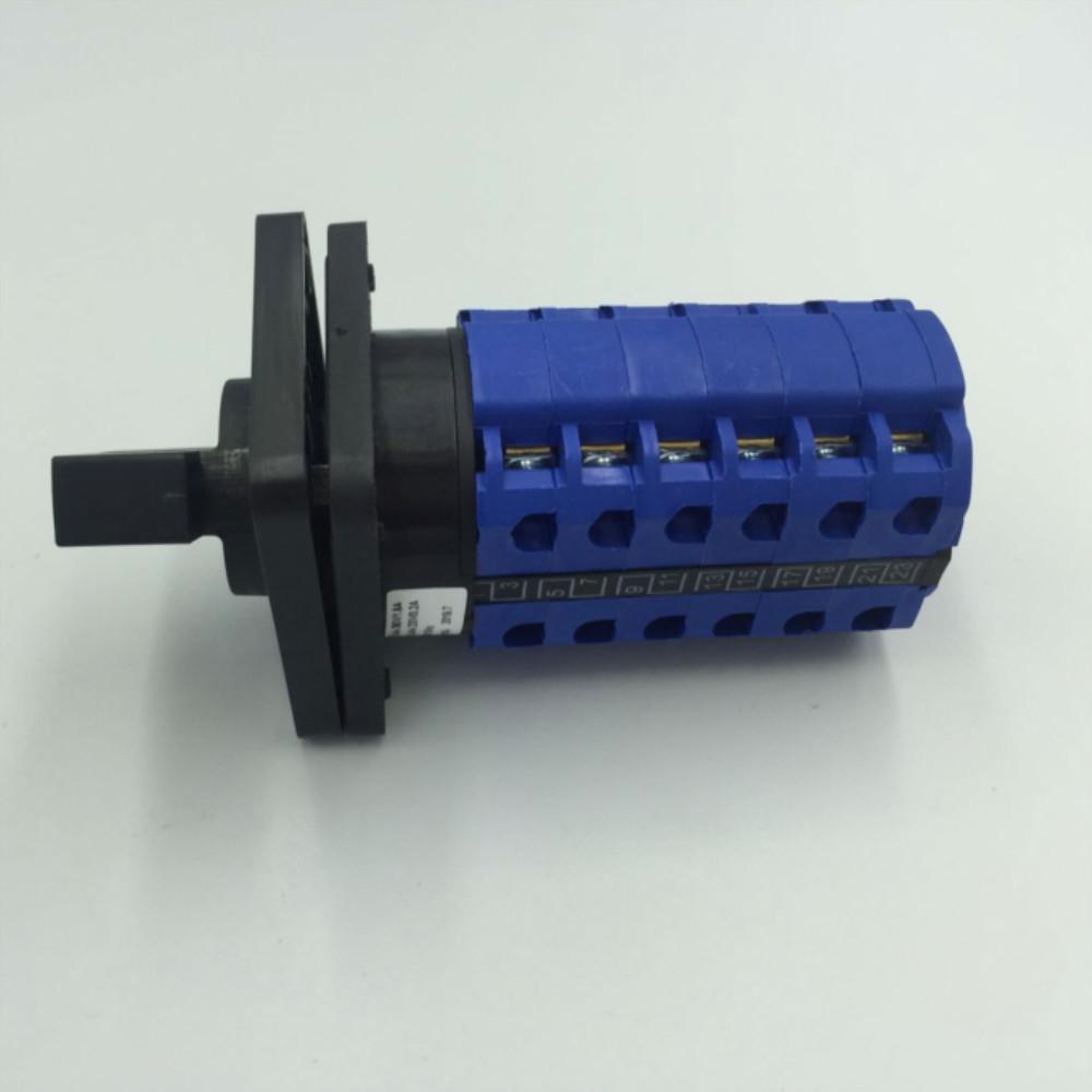 

AC 660V 20A 24 Клеми 3 Позиції Поворотний Селекторний Кулачковий Перемикач SZW26-20/D606.6