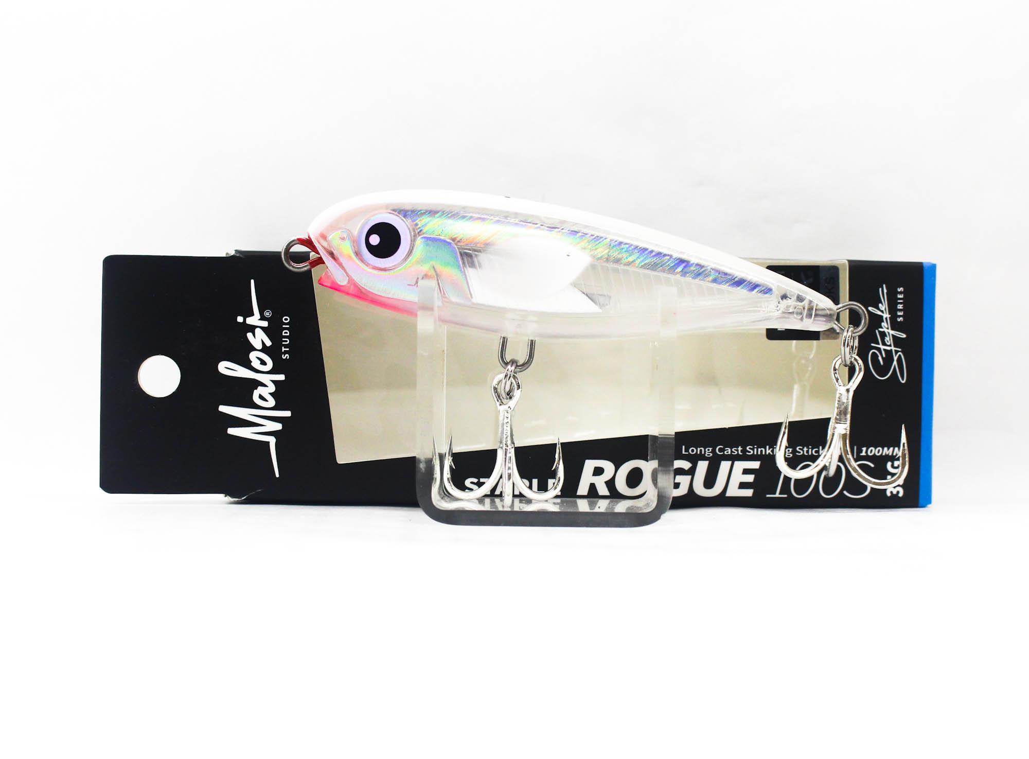 Malosi SRO100S-AO Staple Rogue 100S Тонущая приманка Альбинос (3550)
