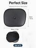 Universal Car Side Window Sunshade Suction Cup Mesh Curtain UV Protection Heat Insulation