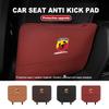 For Abarth Leather Car Anti-kick Pad Seat Back Backseat Anti Protector Fiat Grande Punto Tipo Stilo Ducato Palio 500x