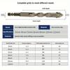 7pcs Four-blade Sawtooth Dry Eccentric Drilling Household Ceramic Glass Concrete Wet and Dry Tungsten Steel Drilling Bit.
