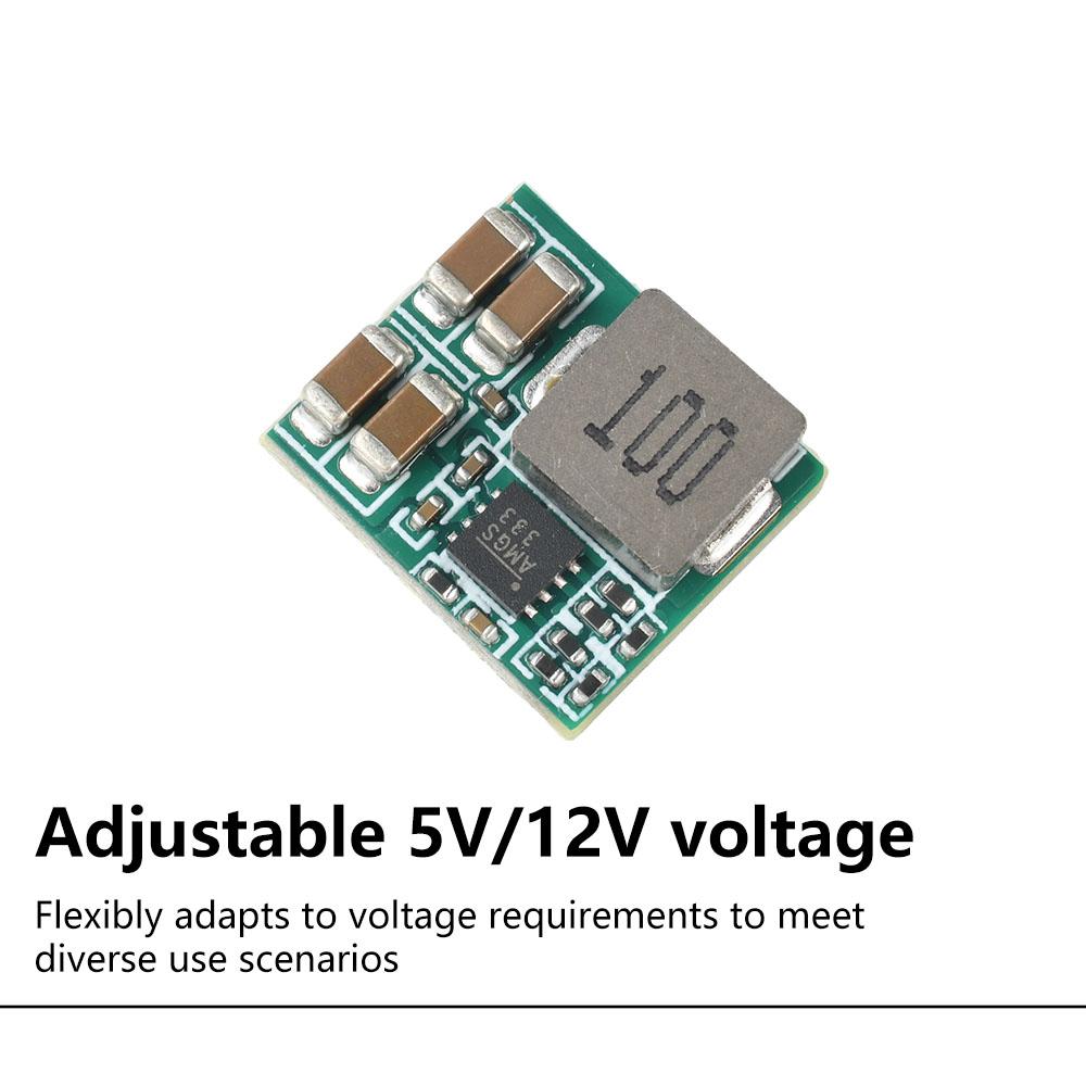 Mirco 2-8S BEC Voltage Regulator Module 6V-35V to 5V/12V Step -down Module e for RC FPV Racing Drone