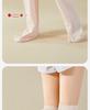 Pure Cotton Sleep Socks - Breathable Mid-Calf Socks for Women, Men, and Children
