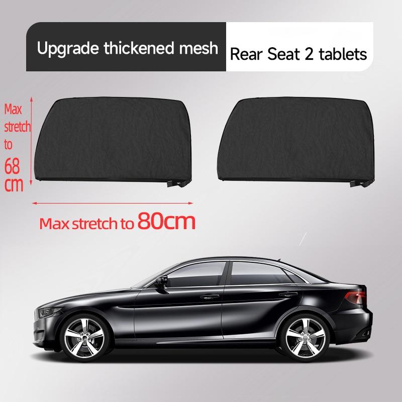 

Автомобильные противомоскитные сетки на окна, двери, передние и задние боковые окна, солнцезащитные сетки, автомобильные москитные сетки для кемпинга и отдыха на природе чёрный