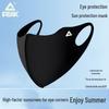 PEAK Women's Ice Silk Sun Protection Mask – Breathable UV Face Shield with Eye Corner Coverage for a Slimmer Look