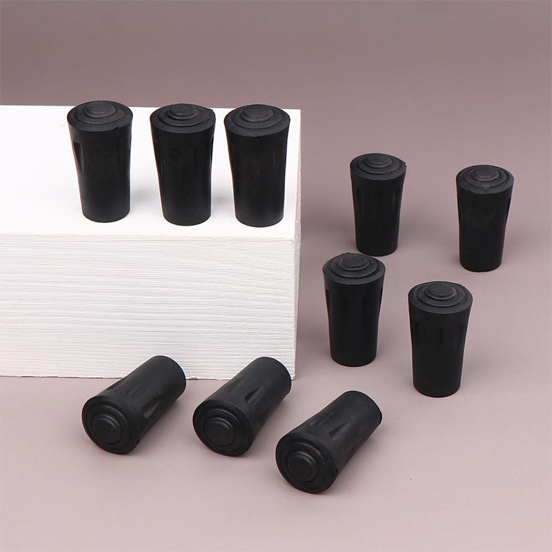 10/20Pcs Trekking Sticks Protector Cap Tip Non-Slip Hiking Stick Replacement Tips Buffer Lightweight For Climbing Hiking