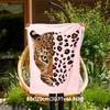 1pc Leopard Print Outdoor Flannel Blanket Soft Warm All-Season Throw for Sofa Bed Car Camping Office, Cozy Gift Idea1314S