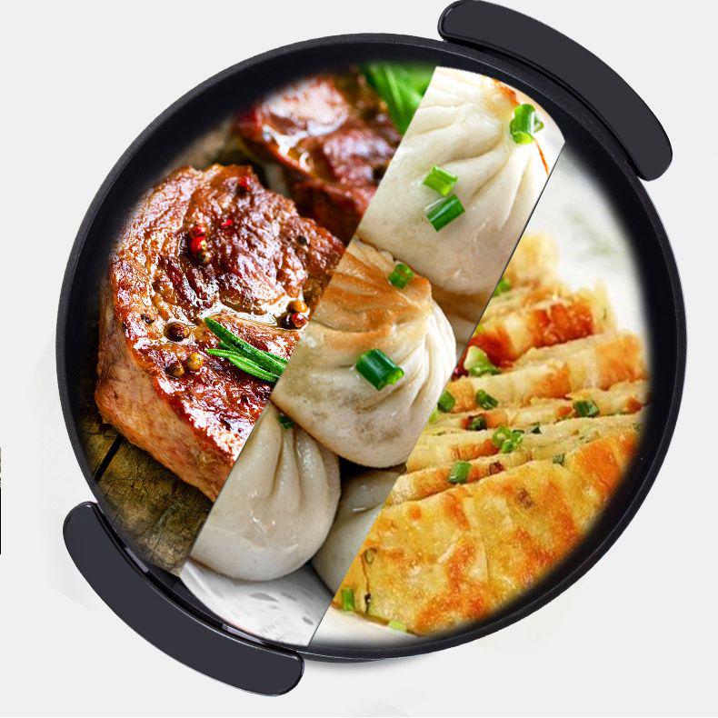 Large Non-stick Multifunctional Electric Frying Pan and Pancake Maker for Home and Commercial Use