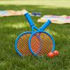Random Color Balls Tennis Racquet Ball Set Funny Small Rackets Mini Tennis Racquet Set  Home Garden
