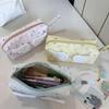 with Handle Pen Bag Large Capacity Cosmetic Bag New Stationery Bag  Students Supplies