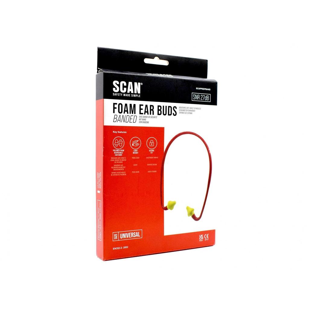 Scan Banded Foam Ear Bud