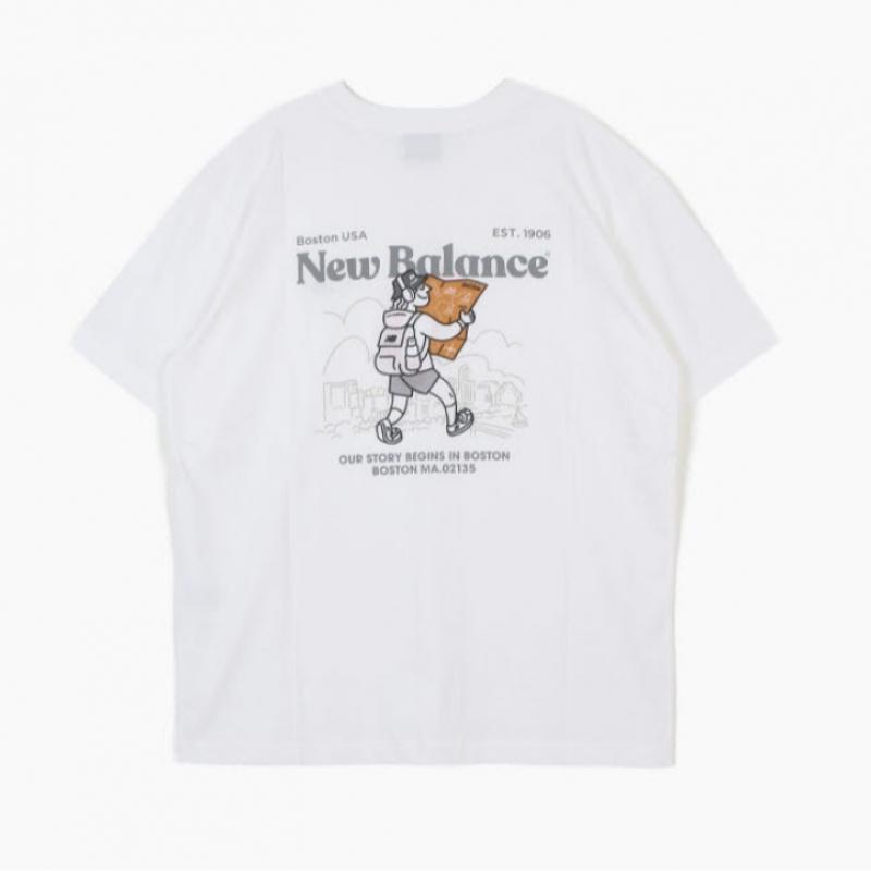 New Balance Tee Lqj NbnefcO253 10 Uni Nb BOy Travel ShOrt Sleeve Tee  O