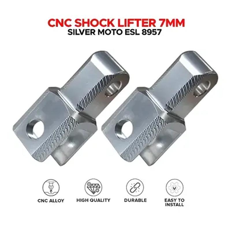 7MM Alloy Shock Lifter CNC Extension ESL 8957 Motorcycle Suspension Height Adjuster Suitable for Modified Motorcycles