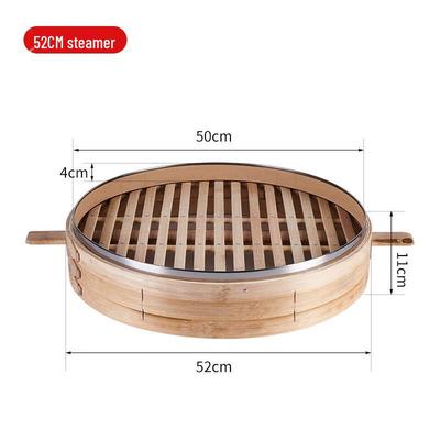 ZISIZ Bamboo Steamer Basket