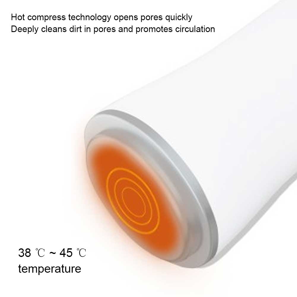 Electric Blackhead Removal Tool Heated Pore Acne Vacuum Cleaner Extractor Face Cleaning Device