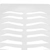 Brow Lips Template Reusable Bendable Eyebrow Lip Eyebrow Grooming Stencils for Tattoo Artists Beauty Beginners