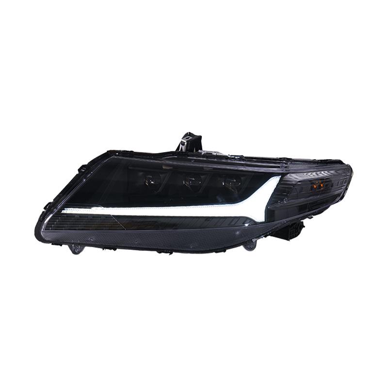 LED Projector Headlights with DRL and Sequential Turn Signals for 08-14 Honda City