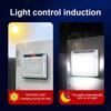 LED Solar Warm Light USB Rechargeable Floodlight Body Sensor Light Outdoor Wall Lamp House Garage Waterproof