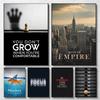 Motivational Inspiration Be Stronger Than Excuses Mindset Is Everything Art Poster Canvas Painting Wall Print Picture Home Decor