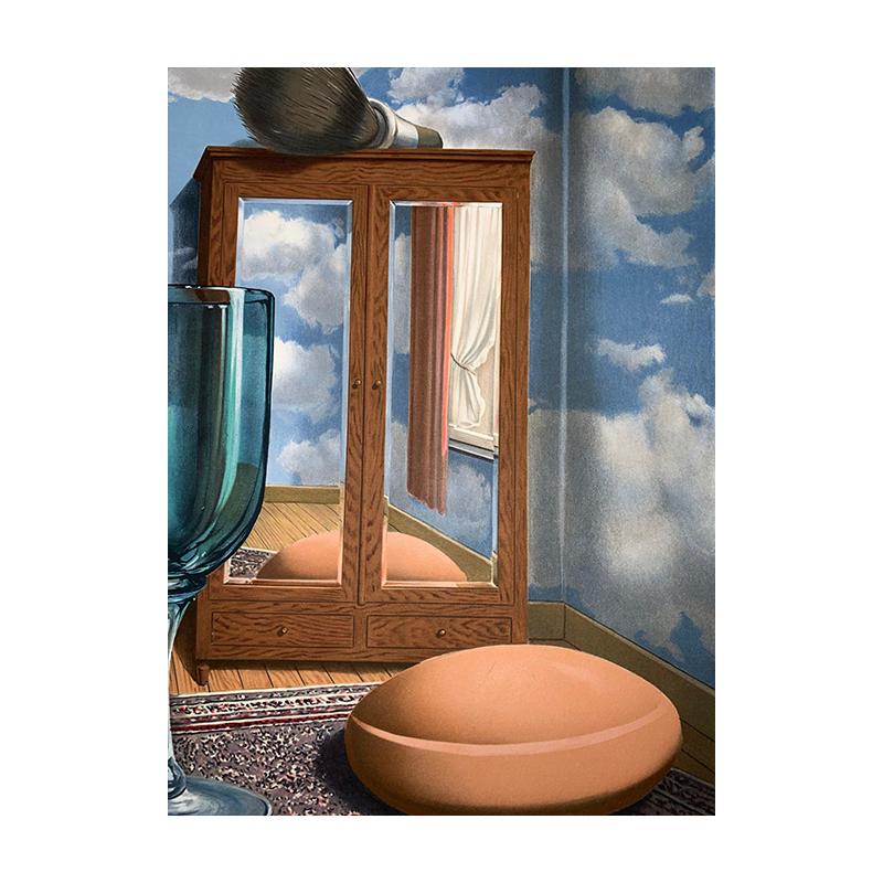 

Рене Магритт классический сюрреализм художественные постеры печать холст живопись винтажные картины гостиная спальня домашний декор стены Куадрос 40x60cm No Framed