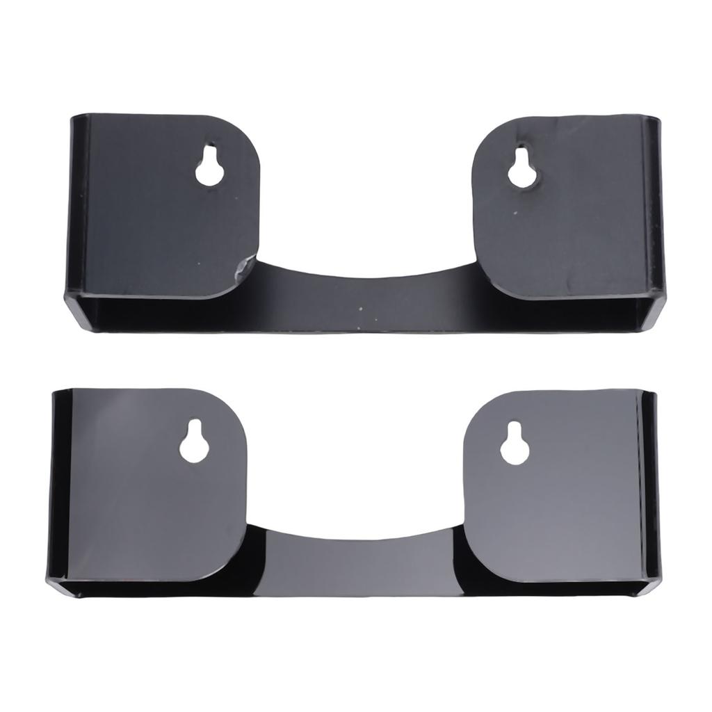 2pcs Hat Wall Racks Space Saving Acrylic Wall Mounted Hat Storage Organizers for Baseball Caps Black
