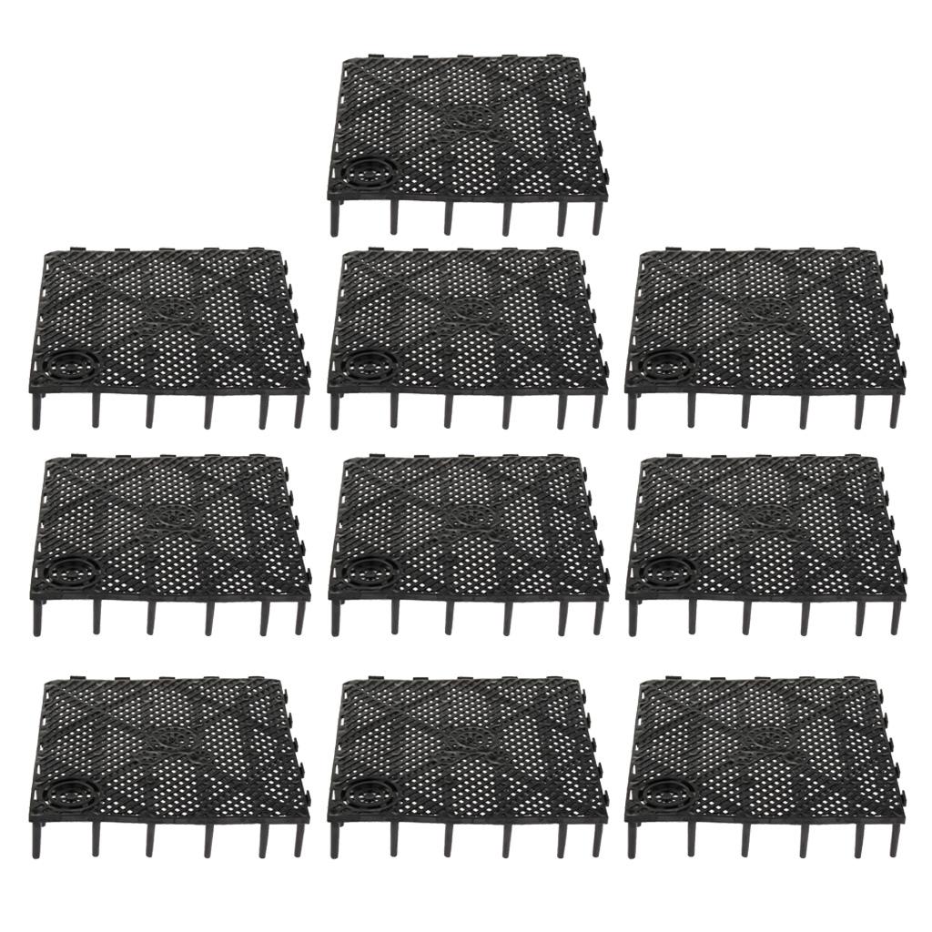 Undergravel Aquarium Filter Plate Plastic Bottom Board Fish Tank Accessory for Aquarium Equipment and Setup