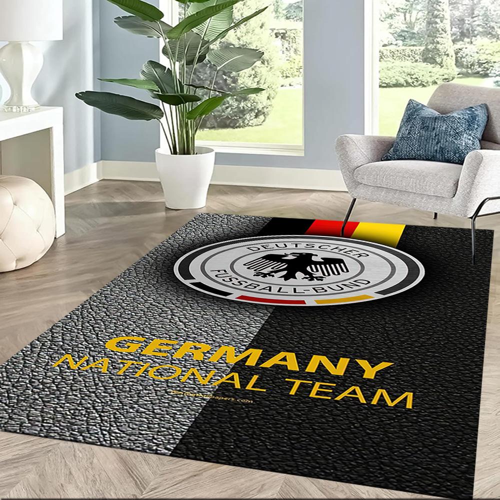 Deutscher Fussball-bund Style Square rugs are a great choice for living rooms, bedrooms, home décor, and as gifts.