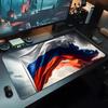 Russische Flagge Mauspads 500X1000 mm Großes Gaming-Mauspad Gamer XL Gummi Otaku Tastaturpad Laptop Schreibtischmatte