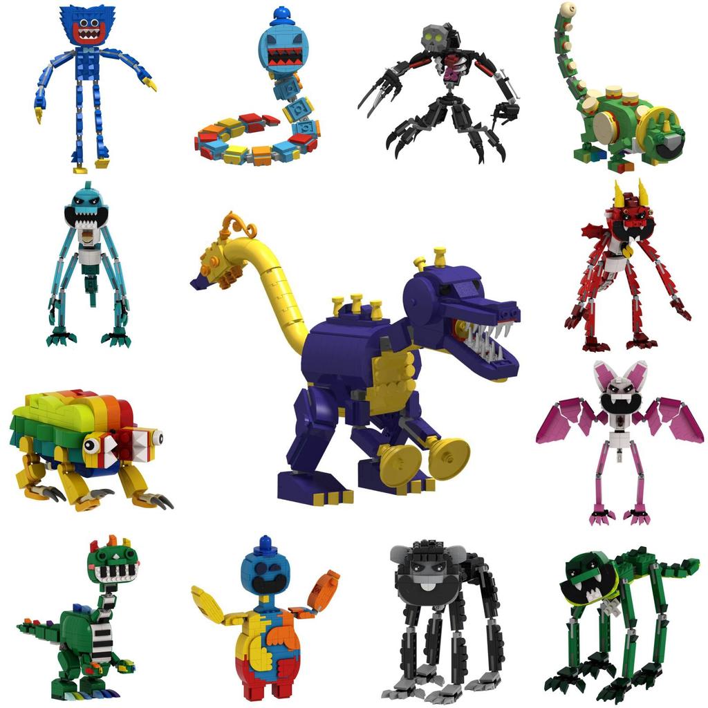 Poppy Playtime Chapter 4 Building Blocks Diy Plastic Bricks For Creative Play