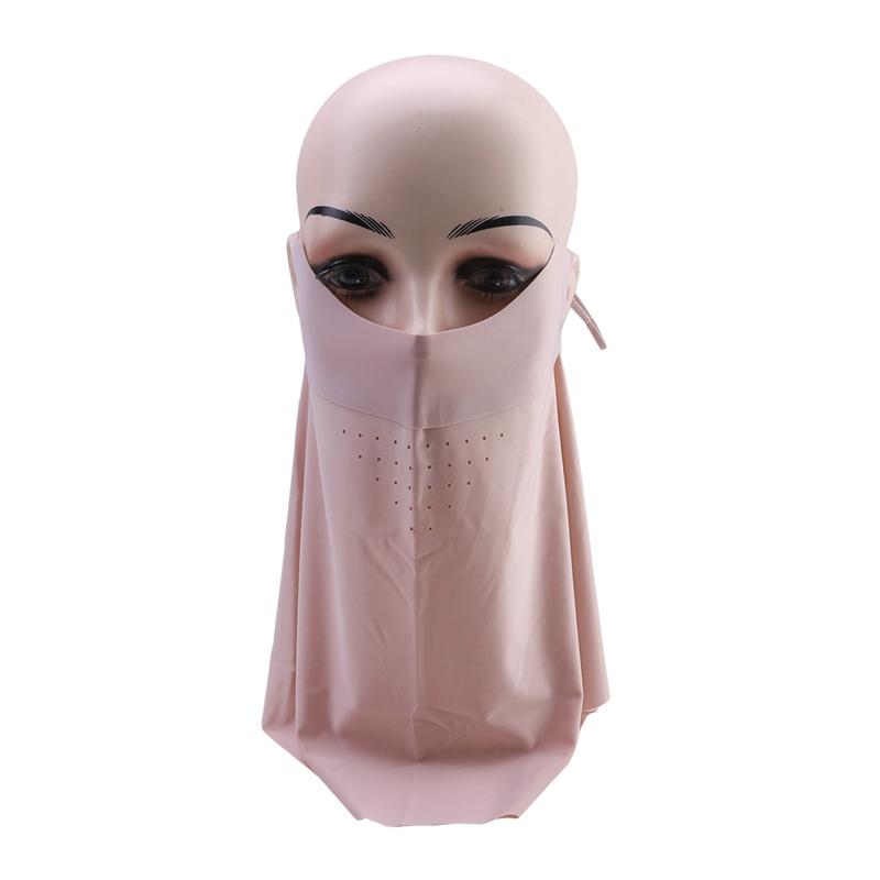 Traceless Sunscreen Mask DetachableIce Silk Mask Summer Breathable Thin Cover Face