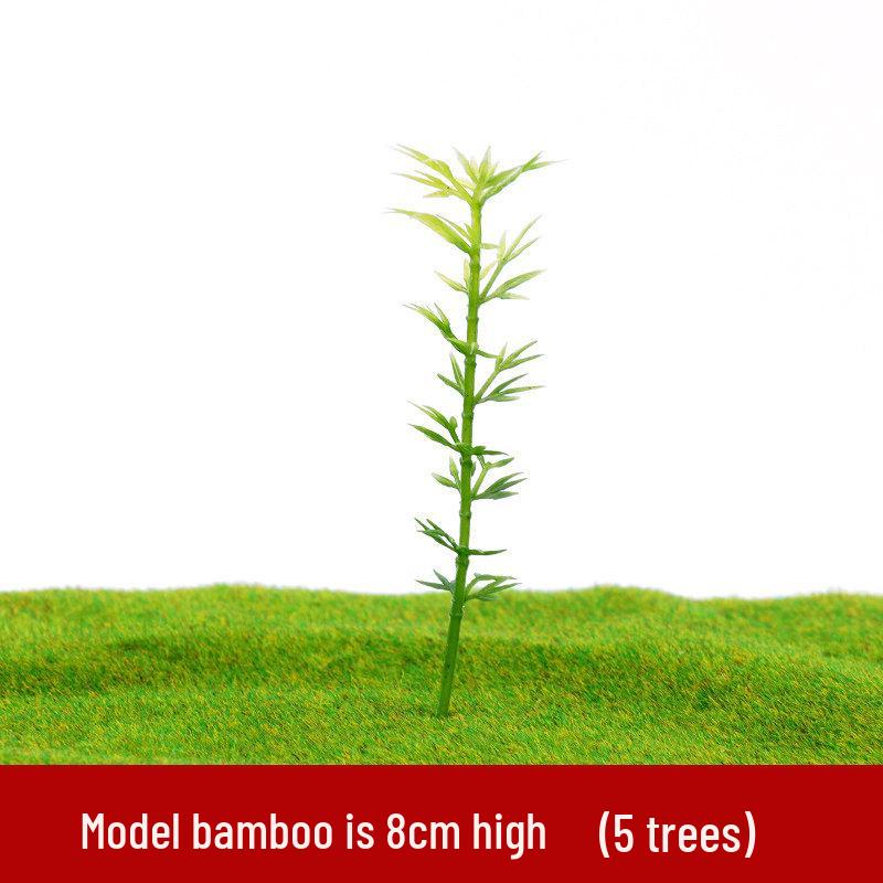 DIY Bamboo Sand Table Model Materials for Scenery and Landscape Design