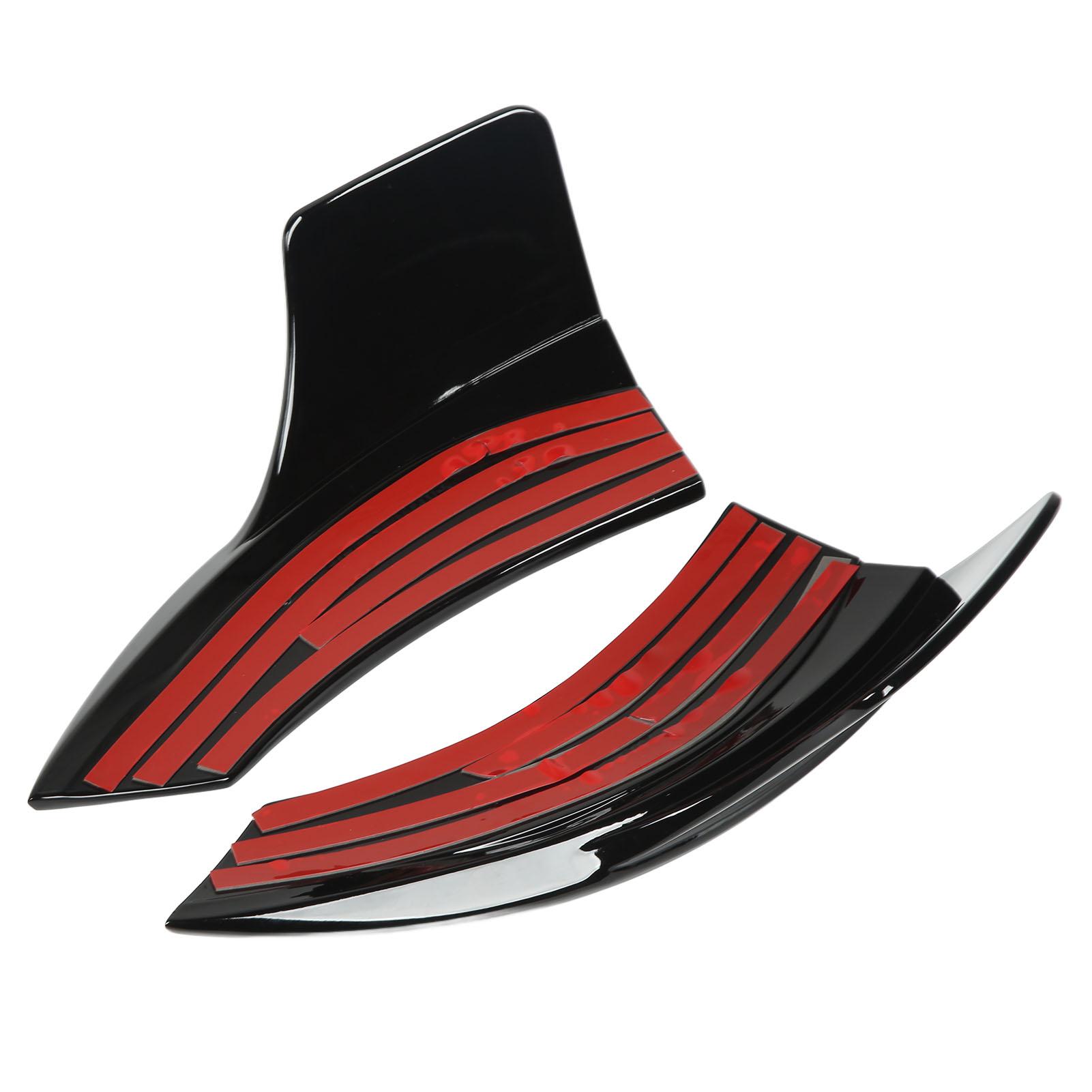 

2 Pcs Car Front Bumper Splitter Spoilers Fog Lamp Grille Lower Cover Trim Replacement for Mercedes‑Benz GLB‑Class X247