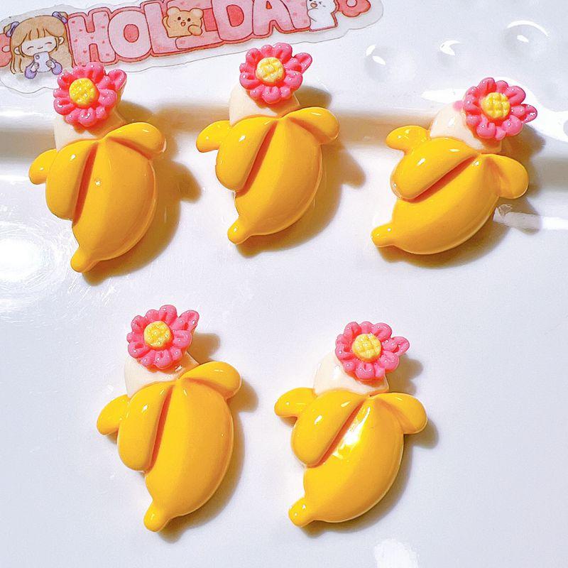 10Pcs New Cute Watermelon, Strawberry, Grape, Cherry Fruit Flat Back Resin Scrapbooking DIY Jewelry Craft Decoration Accessorie