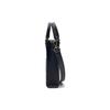 MLB Diamond Pattern Adjustable Detachable Shoulder Strap Faux Leather Tote Bag Unisex Tote Bags Black 7ACRMD93N-50BKS