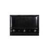 Pu Star Rivet Trifold Wallet Ultra Thin Multiple Slots Card Holder Large Capacity Compact Size Coin Pocket Daily Use