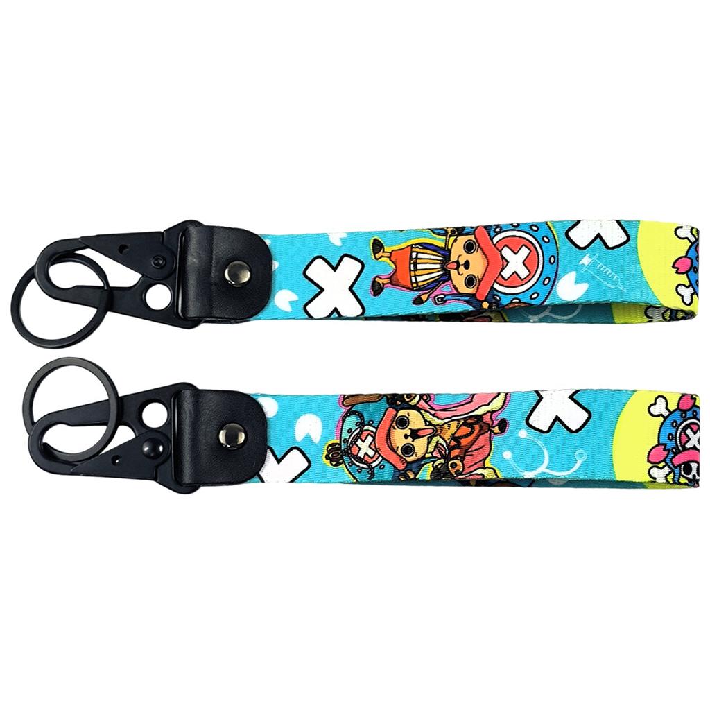 One Piece Cool Eagle Beak Keychain Lanyard Anime Manga Series Badge Holder USB Pendant Portable Key Lanyard Accessories 6