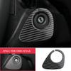 Stainless Steel Car Ignition Key Ring Decoration Cover Trim for Peugeot 2008 208 308 408 508 3008 Interior Accessories