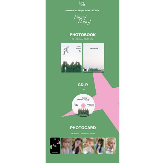 LOVEONE - 1st Single [FUNNY HONEY] Release Date: 2024.11.22
