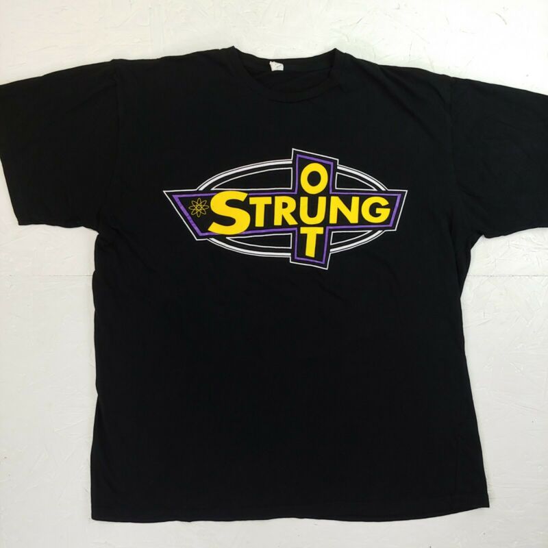 Cheap Strung Out T Shirt Punk Rock Size Xl Classic Men Striped Soft