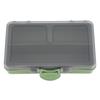 2PCS Multiple Grids Bait Storage Case PP Fishing Tackle Box Hook Bait Gadget  Flying Fishing