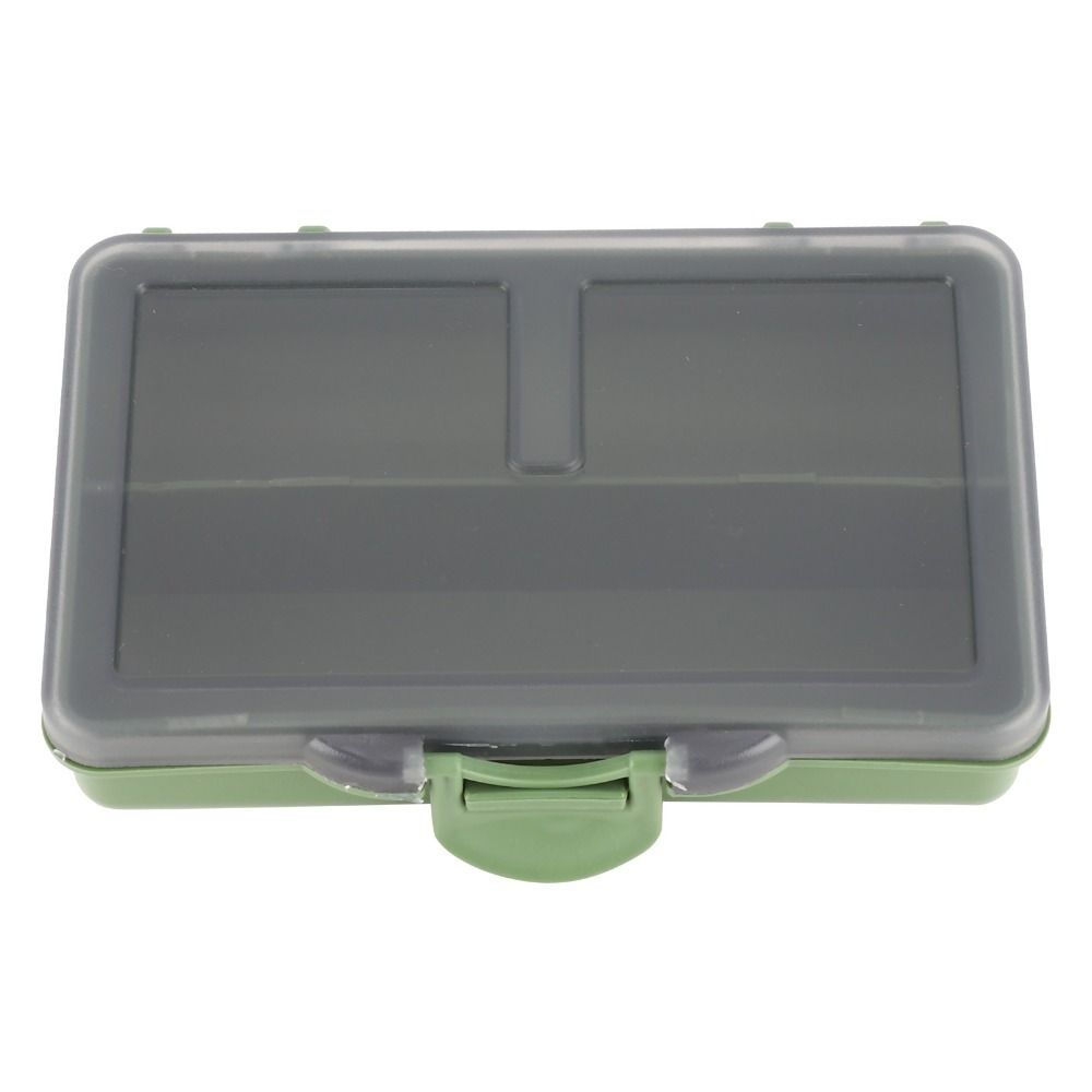 2PCS Multiple Grids Bait Storage Case PP Fishing Tackle Box Hook Bait Gadget  Flying Fishing