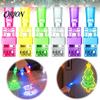 Holiday Party Favors 36Pcs Christmas Finger Projector Rings, LED Projection Light Xmas Pattern Glowing Toys Favor with Santa Snowman Tree for