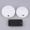 1/5Pcs 2 Aaa/Aa 3V Battery Case With Switch Cover Round Embedded Battery Holder Battery Storage Boxes Switch Socket Container