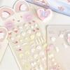 PET DIY Decor Stickers Kawaii Kids Toy Sticker Cartoon Rabbit Ear Blusher Sticker Gift