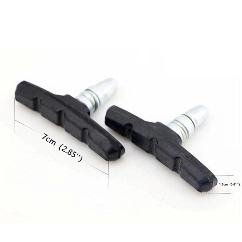 4 Pcs Bicycle Break Pads Shoes Tools For Mountain Road Bike Brake Block