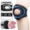 Loogdeel 1 Stück Patella Kniebandage Knie Kompressionsmanschette Unterstützung Frauen Männer Knieschmerzen Arthrose Schmerzen Workout Knieschoner Knieschützer