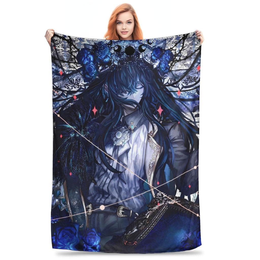 Warm Soft BlanketStudents Decorative Ado WORLD TOUR 2025 Hibana Throw Blanket Flannel Bedspread For Outdoor Fun Sofa Bed Cover