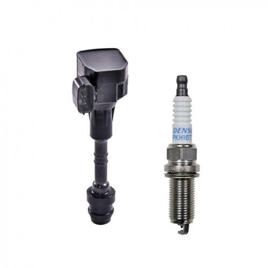 Set of 1  4505 Platinum TT Spark Plug + 1  Ignition Coil For Frontier